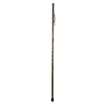 Brazos Walking Sticks Travelers Collapsible Twisted Oak Walking Stick, 55in, Brown