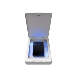 ZAGG InvisibleShield UV Sanitizer - UV disinfector cabinet for cellular phone - up to 6.9in - white