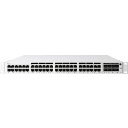 Meraki 48-port Gbe Switch - 48 Ports - Manageable - 3 Layer Supported - Modular - 350 W Power Consumption - Twisted Pair, Optical Fiber - 1U High - Rack-mountable - Lifetime Limited Warranty