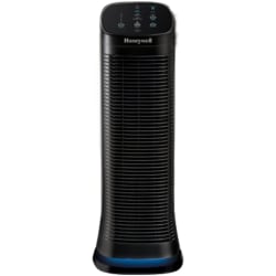 Honeywell AirGenius 5 Air Cleaner/Odor Reducer, 250 Sq. Ft. Coverage, 26 13/16inH x 10inW x 10inD, Black