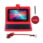 Linsay F7 Wi-Fi Tablet Kit, 7in Screen, 2GB Memory 32GB Android 12, Red