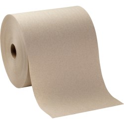 SofPull by GP PRO Mechanical 1-Ply Paper Towels, Brown, 1000ft Per Roll, Pack Of 6 Rolls