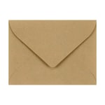 LUX Mini Envelopes, #17, Flap Closure, Grocery Bag, Pack Of 50