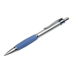 SKILCRAFT Metalgrip Ballpoint Pens, Medium Point, Blue, Pack Of 12 Pens (AbilityOne)