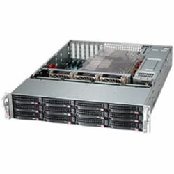 Supermicro SuperChassis SC826BA-R920LPB System Cabinet - Rack-mountable - Black - 2U - 12 x Bay - 3 x Fan(s) Installed - 2 x 920 W - EATX Motherboard Supported - 3 x Fan(s) Supported - 12 x External 3.5in Bay - 7x Slot(s)