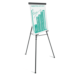 Office Depot Brand Heavy Duty Presentation Easel, Black