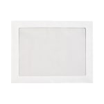 LUX #9 Full-Face Window Envelopes, Middle Window, Self-Adhesive, Bright White, Pack Of 250