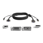 Belkin Secure KVM Cable Kit, USB, TAA, 10ft