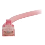 C2G 100ft Cat6 Snagless Unshielded (UTP) Ethernet Network Patch Cable - Pink - Patch cable - RJ-45 (M) to RJ-45 (M) - 100 ft - UTP - CAT 6 - snagless, stranded - pink