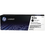 HP 83X Black High Yield Toner Cartridge, CF283XC