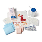 Medline Platinum General Maternity Kits, Multicolor, Pack Of 9 Kits