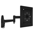 Mount-It! MI-3774B Secure Wall Mount For Select 10.1 - 10.5in Tablets, 8-11/16inH x 12-3/4inW x 3-1/2inD, Black