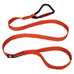 Ergodyne Squids 3148 Tool Lanyard With XL Carabiner And Loop, 76in, Orange