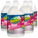 OdoBan Pet Solutions No-Rinse Neutral pH Floor Cleaner Concentrate, 1 Gallon, Pack Of 4 Jugs