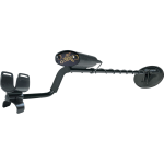 Bounty Hunter Fast Tracker Metal Detector - Metal, Gold, Iron, Copper, Silver, Brass - 7in Diameter - Long Handle