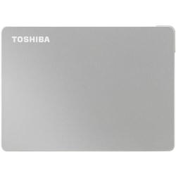 Toshiba Canvio Flex Portable External Hard Drive, 4TB, Silver