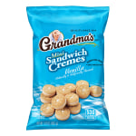 Grandmas Vanilla Mini Sandwich Cremes, 3.71 Oz Bag, Box Of 24 Bags