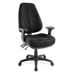 Eurotech Ergohuman High-Back Ergonomic Mesh Chair, Grey/Chrome