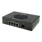 Perle Gigabit Ethernet PoE+ Ethernet Extender eXP-4S1110PE-RJ - Network extender - GigE, Ethernet over VDSL2 - 10Base-T, 100Base-TX, 1000Base-T - 4 ports - up to 328 ft