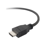 Belkin HDMI Cable, M/M - 4 ft HDMI A/V Cable for Audio/Video Device, TV - First End: 1 x 19-pin HDMI Type A Digital Audio/Video - Male - Second End: 1 x 19-pin HDMI Type A Digital Audio/Video - Male