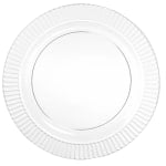 Amscan Clear Plastic Plates, 10-1/4in, Pack Of 16 Plates