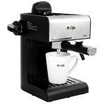 Mr. Coffee Espresso, Cappuccino And Latte Maker, 11-1/2in x 8-7/16in, Black