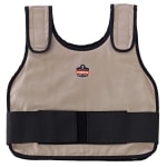 Ergodyne Chill-Its Phase Change Cooling Vest, Standard, Small/Medium, Khaki