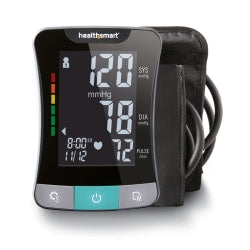 HealthSmart Premium Talking Automatic Digital Blood Pressure Monitor With Standard And Large Cuffs