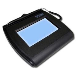 Topaz SigLite T-LBK750 Electronic Signature Capture Pad - Backlit LCDUSB, Serial - 4.40in x 2.50in Active Area LCD - Backlight - 410 PPI