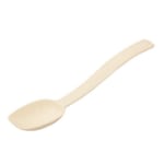 Carlisle Solid Serving Spoon, 8in, White