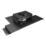 Chief Custom RSA Interface Bracket SSB285 - Mounting component (interface bracket) - for projector - black - for NEC NP-PA500, NP-PA500U-13, NP-PA500X-13, NP-PA550, NP-PA550W-13, NP-PA600, NP-PA600X-13