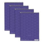 TOPS Prism+ Color Steno Books, 6in x 9in, Gregg Ruled, 80 Sheets, Orchid, Pack Of 4