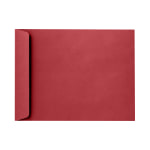 LUX Open-End 9in x 12in Envelopes, Peel & Press Closure, Ruby Red, Pack Of 500