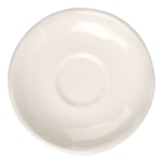 QM Anchor Boston Saucers, 6in, White, Pack Of 36 Saucers