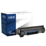 MICR Print Solutions Black High Yield MICR Toner Cartridge Replacement For HP 36X, CB436A, MCR36AM