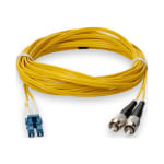 AddOn 1m FC to LC OS1 Yellow Patch Cable - Patch cable - FC/UPC single-mode (M) to LC/UPC single-mode (M) - 1 m - fiber optic - duplex - 9 / 125 micron - OS1 - halogen-free - yellow