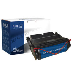 MICR Print Solutions Remanufactured Extra-High-Yield Black MICR Toner Cartridge Replacement For Lexmark 12A6835, MCR522LM