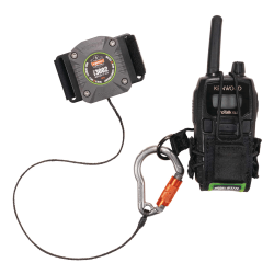 Ergodyne Squids 3772 Radio Holster Trap, Small, Black