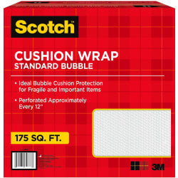 Scotch Cushion Wrap, 12in x 175ft Perforated Roll