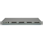 Omnitron Systems iConverter T1/E1 MUX/M - Twisted Pair, Optical Fiber - Gigabit Ethernet - 1 Gbit/s - 1 x RJ-45