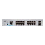 Cisco Catalyst 2960L-SM-16TS - Switch - smart - 16 x 10/100/1000 + 2 x Gigabit SFP (uplink) - plug-in module