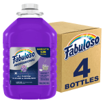 Fabuloso All-Purpose Cleaner, Lavender Scent, 1 Gallon, Case Of 4 Bottles