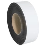 Partners Brand Magnetic Warehouse Label Roll, LH157, 2in x 100ft, White