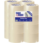 Tape Logic 2400 Masking Tape, 3in Core, 3in x 180ft, Natural, Pack Of 16