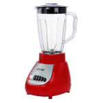 Better Chef 10-Speed 350-Watt Plastic Jar Blender, Red