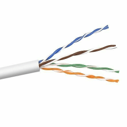 Belkin Cat. 5e UTP Patch Cable (Bare wire) - 1000ft - White