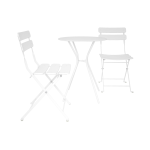 COSCO Bridgeport 3-Piece Outdoor Patio Bistro Set, White