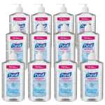 Purell Instant Hand Sanitizer, 20 Oz. Pump Bottles, Pack Of 12