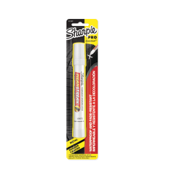 Sharpie Mean Streak Marker, White, Carded Packaging