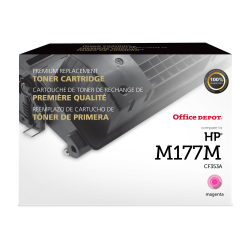 Office Depot Brand Remanufactured Magenta Toner Cartridge Replacement for HP 130A, OD130AM